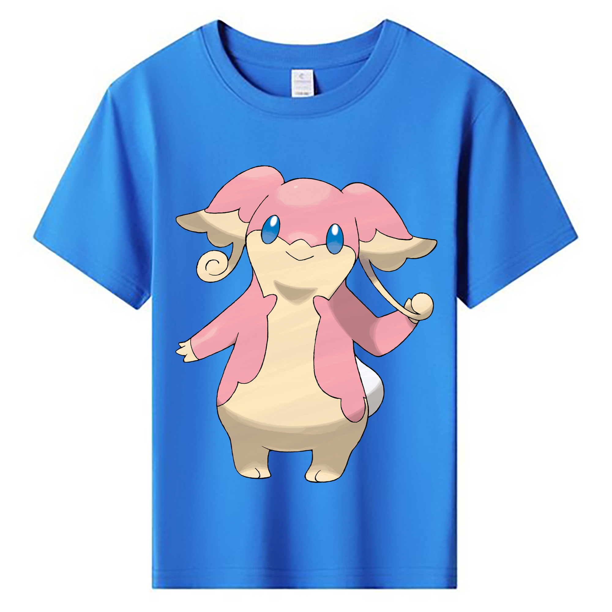 （画像用） ポケットモンスター Pokémon 綿100％キッズTシャツ（フロントプリント）